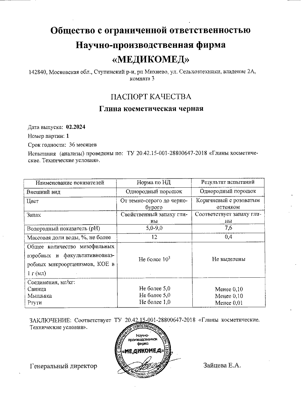 Паспорт №022024